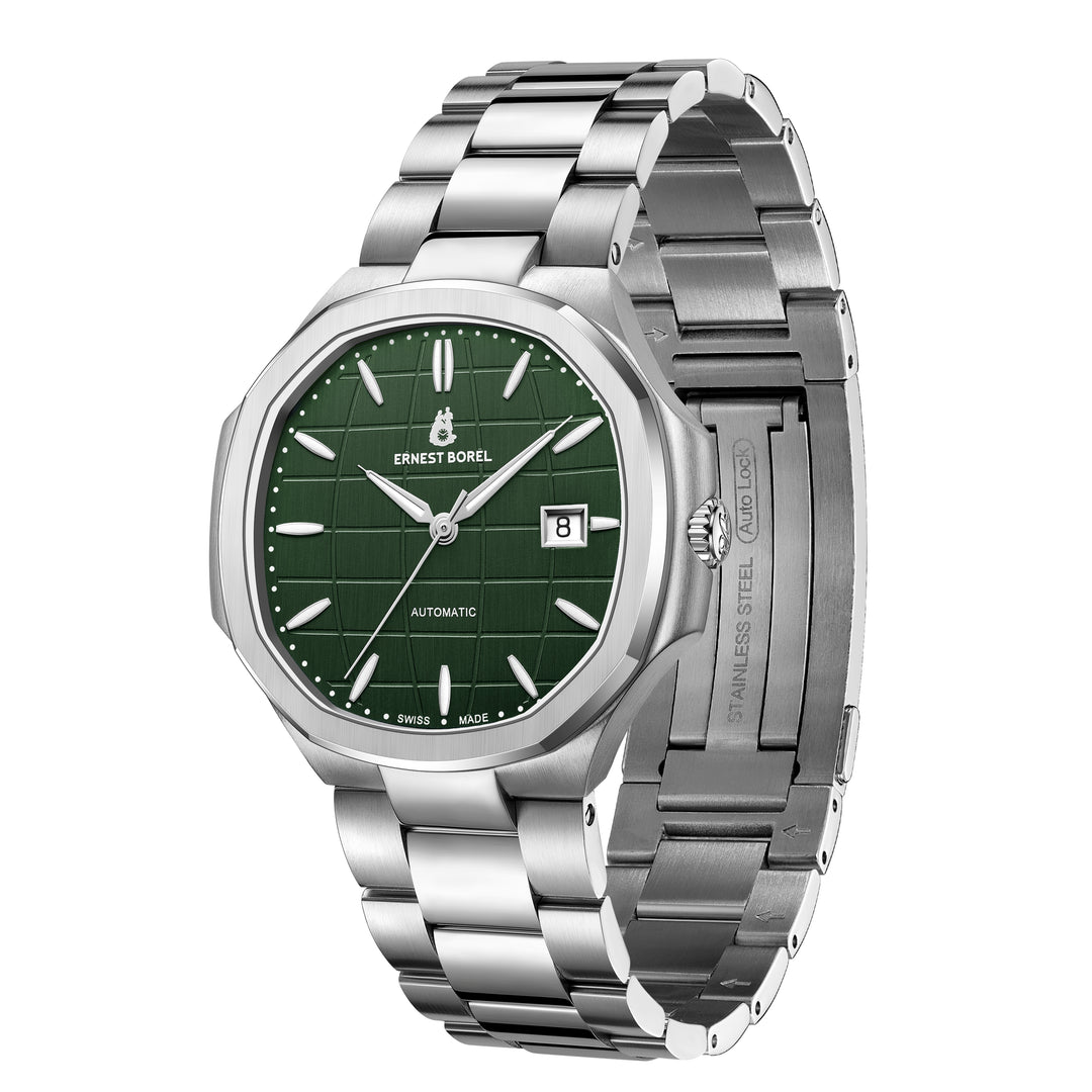 Retro 42.5mm Automatic Watch in 904L Steel