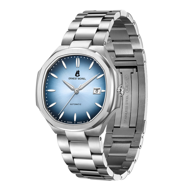 Retro 42.5mm Automatic Watch in 904L Steel
