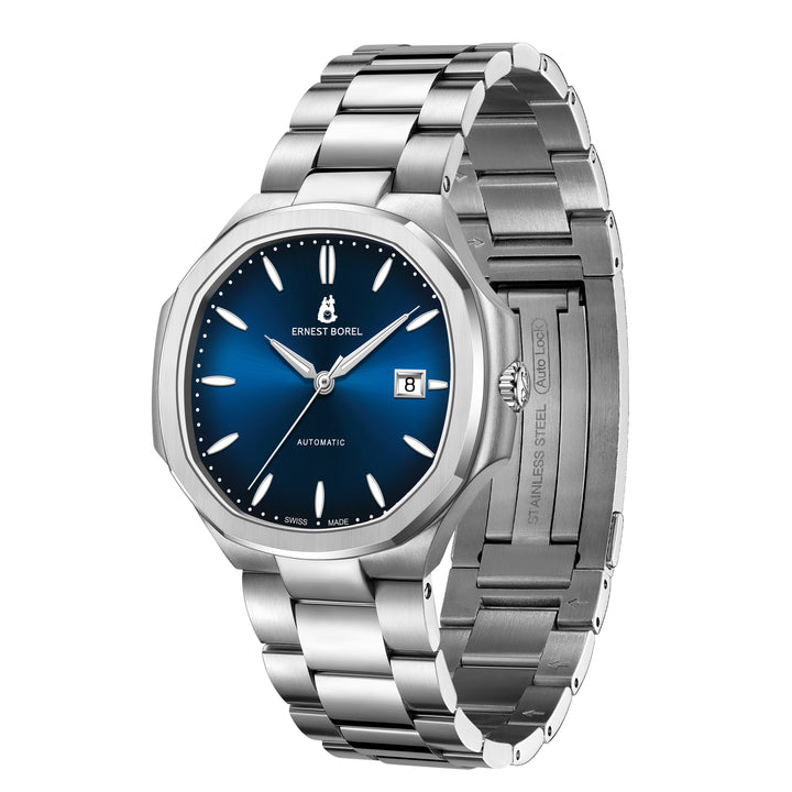 Retro 42.5mm Automatic Watch in 904L Steel