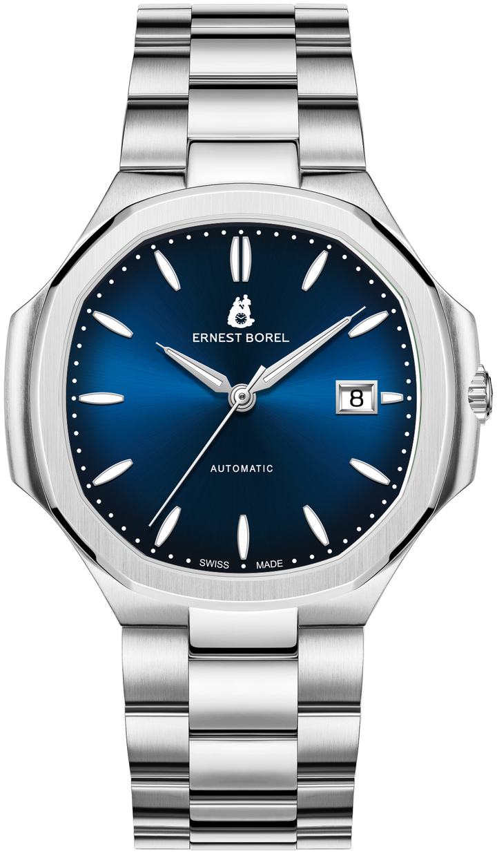 Retro 42.5mm Automatic Watch in 904L Steel