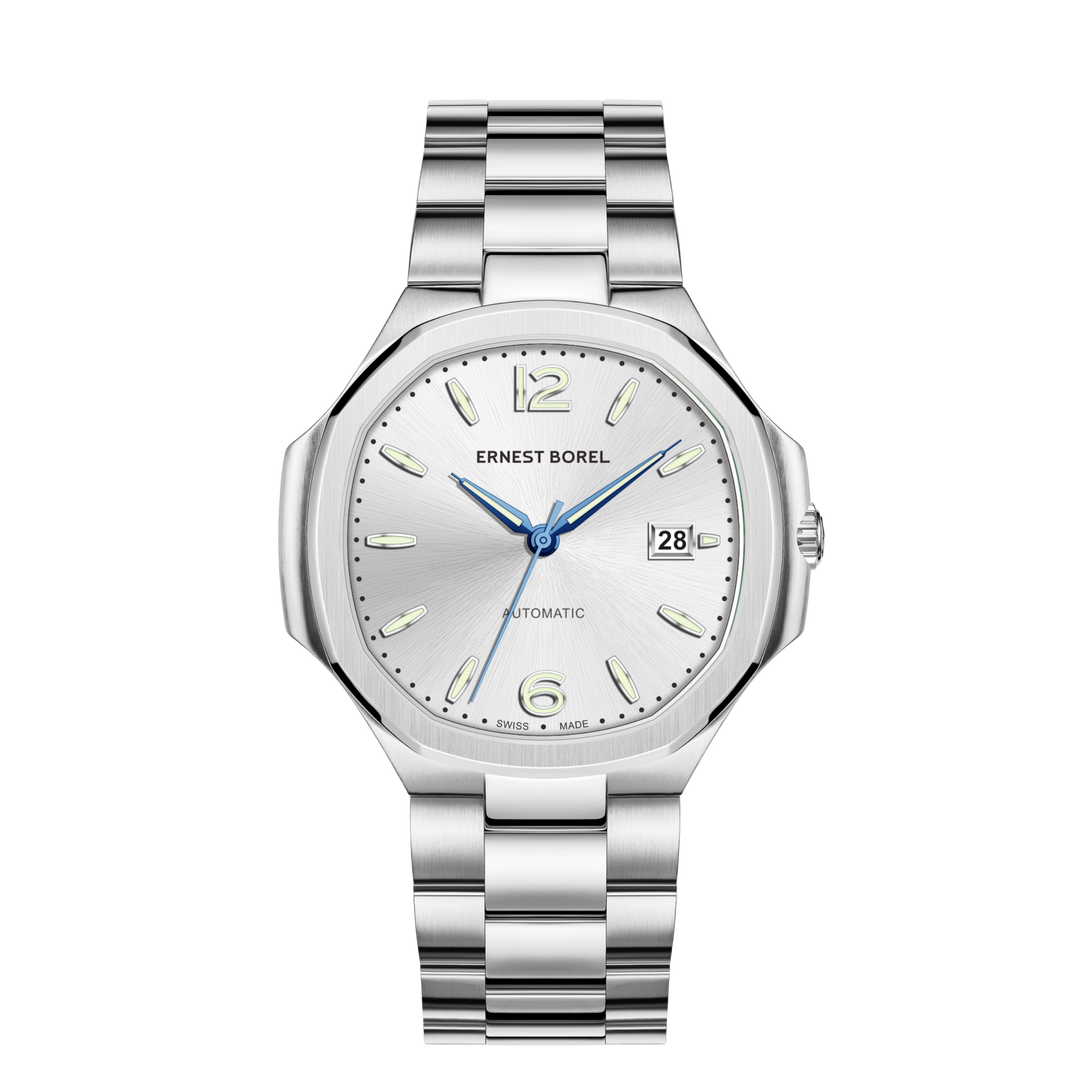 Retro 42.5mm Automatic Watch in 904L Steel