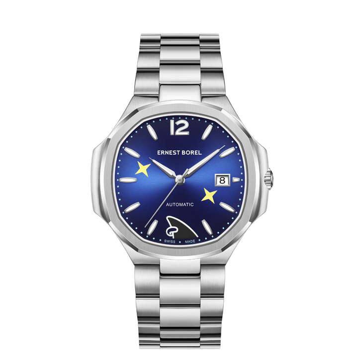 Retro 42.5mm Automatic Watch in 904L Steel