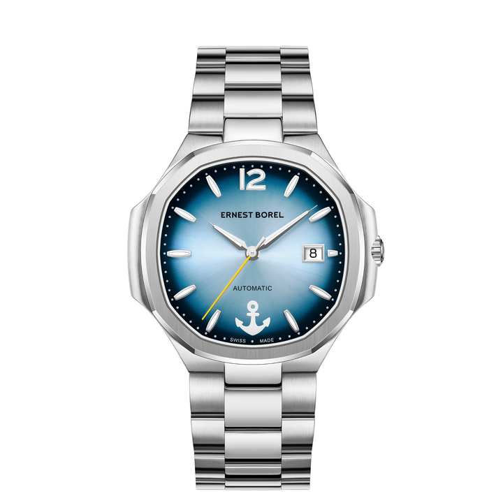 Retro 42.5mm Automatic Watch in 904L Steel