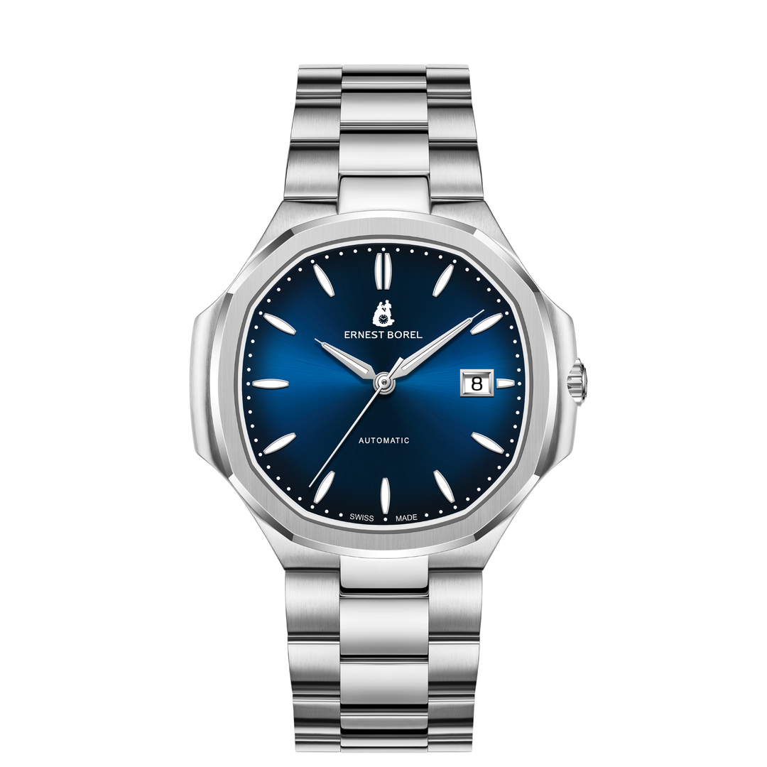 Retro 42.5mm Automatic Watch in 904L Steel