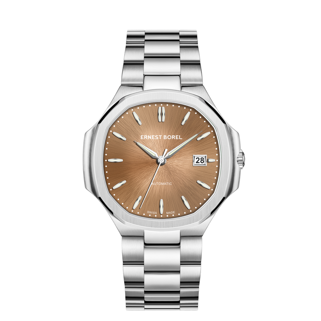 Retro 42.5mm Automatic Watch in 904L Steel
