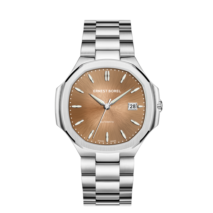 Retro 42.5mm Automatic Watch in 904L Steel