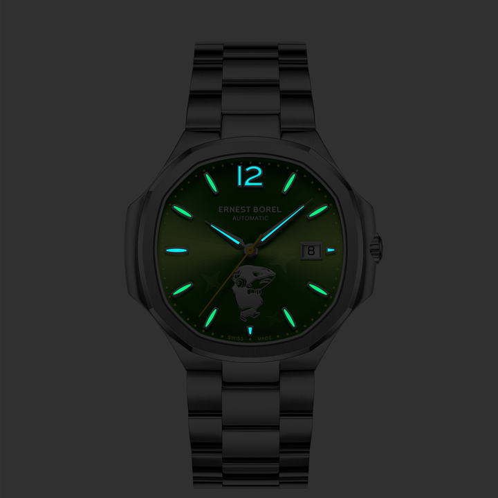X 42.5mm Automatic Watch in 904L Steel