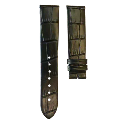 Ernest Borel - Leather Strap Black lug width 18